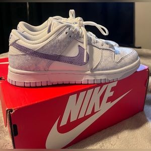 Size 6.5- Nike dunk low OG purple pulse